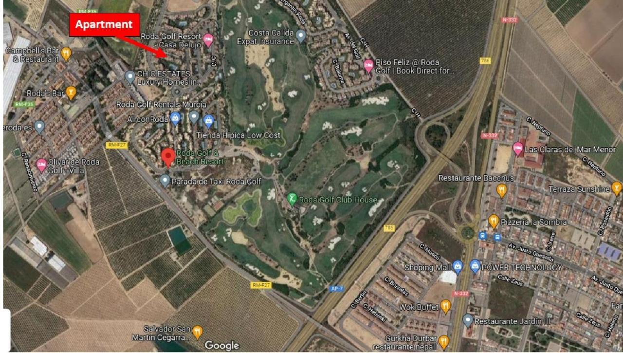 Roda Golf & Beach Resort Wonderful Ground Floor Apartment Eksteriør bilde